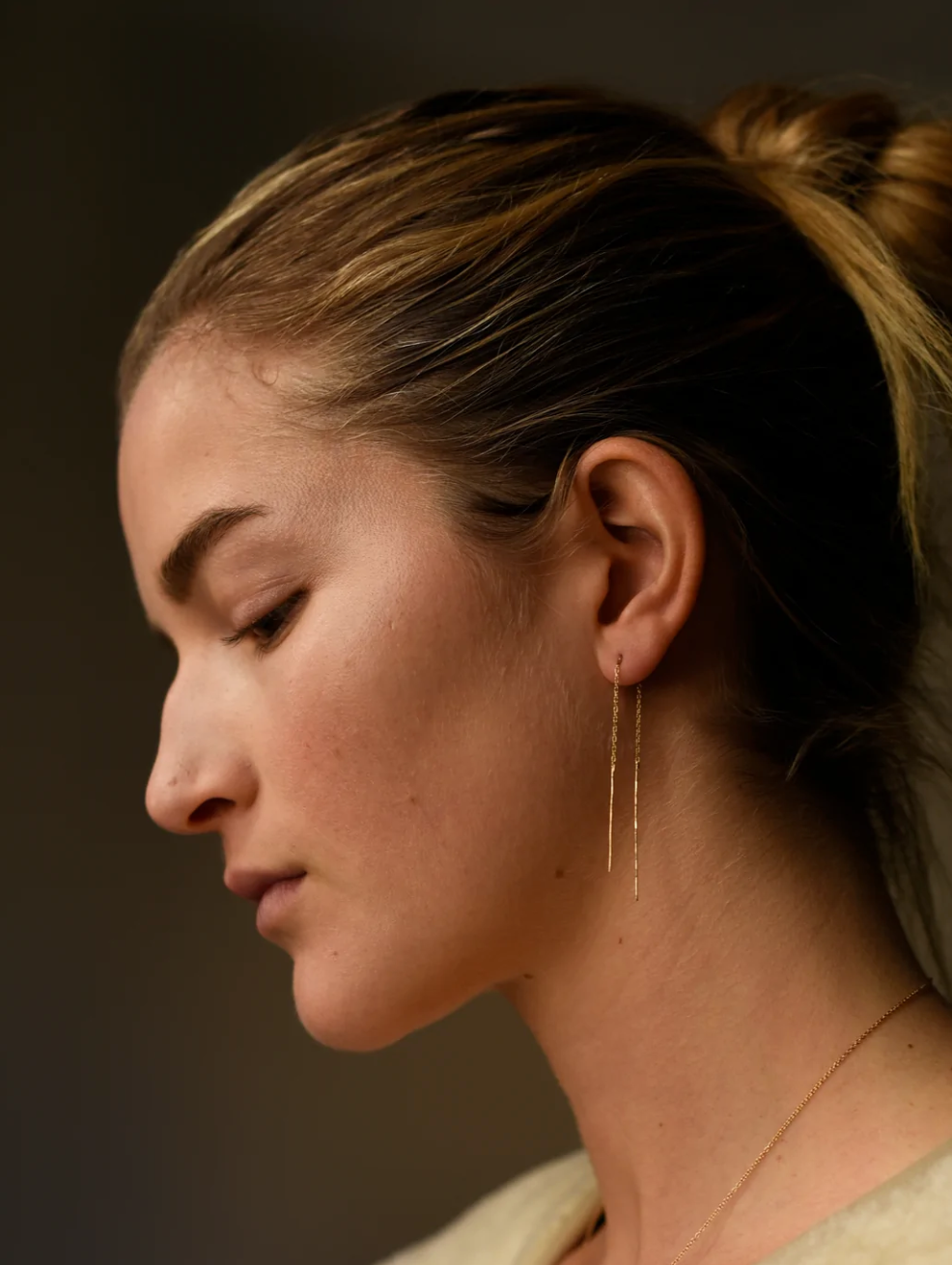 Earring Chain Threaders - 14K Gold filled