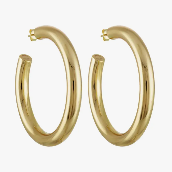 2" Perfect Hoops in Gold