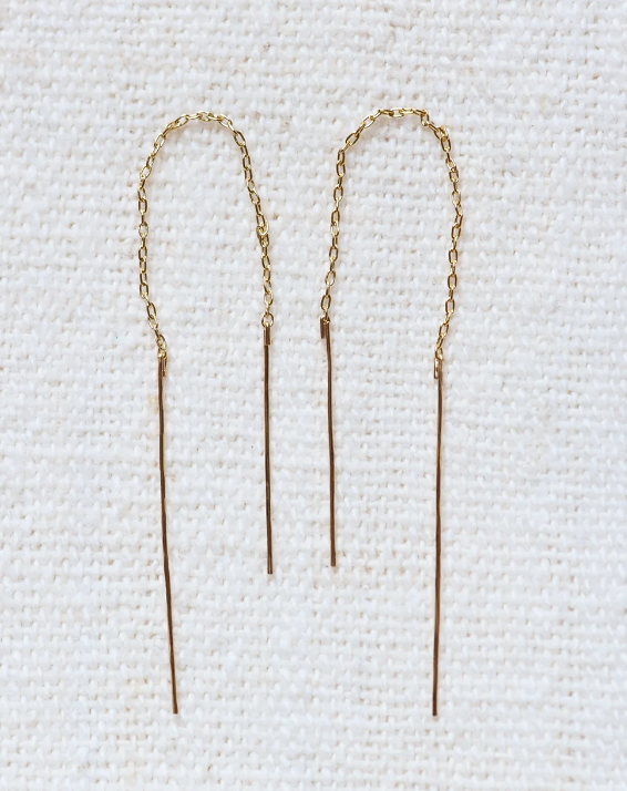 Earring Chain Threaders - 14K Gold filled