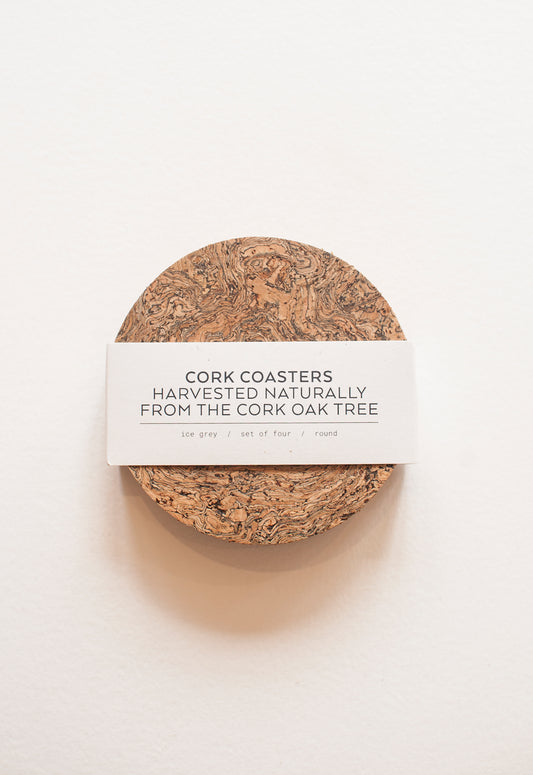Natural Cork Coasters