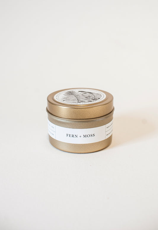 Fern + Moss Travel Candle