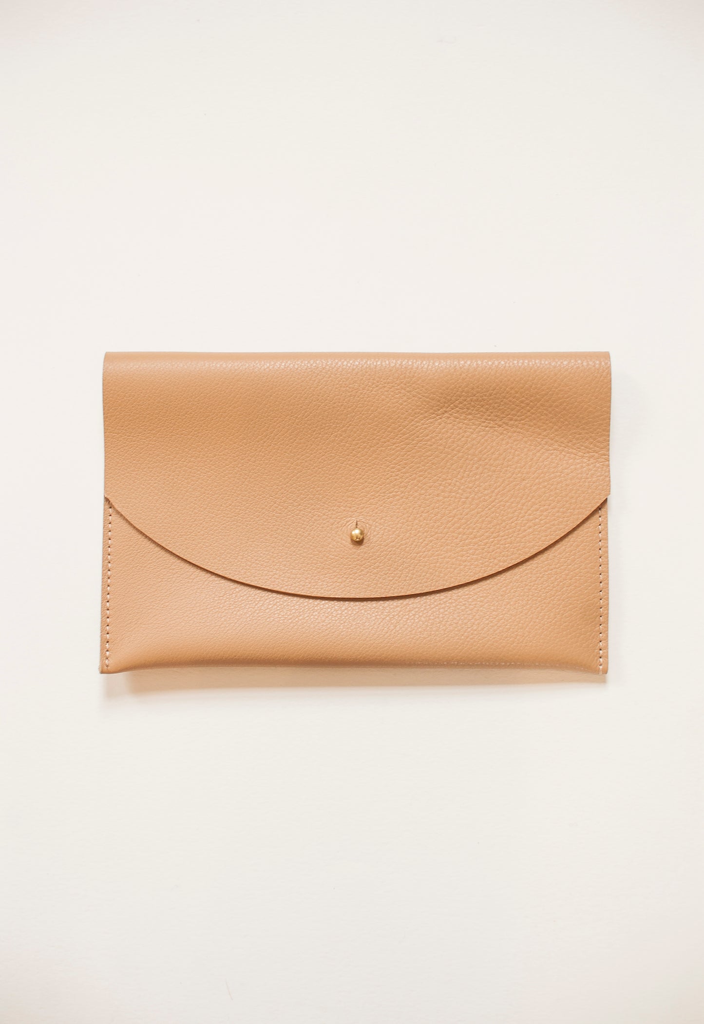 Envelope Pouch | Tan Leather